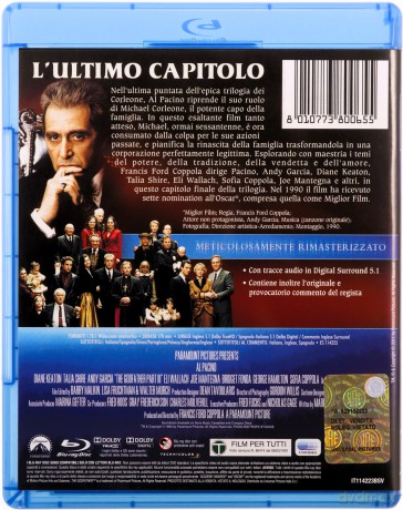 Ojciec chrzestny III [Blu-Ray]