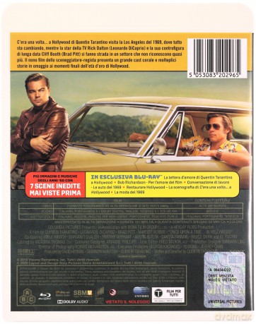 Once Upon a Time... in Hollywood (Pewnego razu w Hollywood) [Blu-Ray]