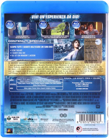 Percy Jackson i Bogowie Olimpijscy: Złodziej pioruna [Blu-Ray]