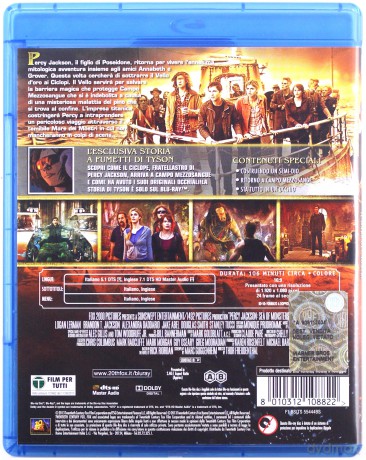 Percy Jackson: Sea of Monsters (Percy Jackson: Morze potworów) [Blu-Ray]