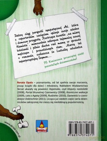 Dzienniczek zakręconej nast. Cz.II - Renata Opala [KSIĄŻKA]