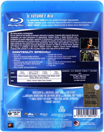 Planet of the Apes (Planeta małp) [Blu-Ray]