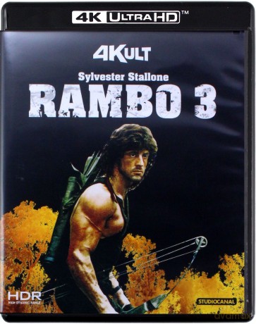 Rambo III (Rambo 3) [Blu-Ray 4K]+[Blu-Ray]