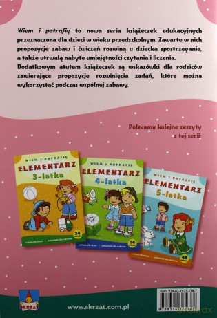 Elementarz 6-latka - Dorota Krassowska [KSIĄŻKA]