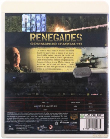 Renegades (Renegaci) [Blu-Ray]