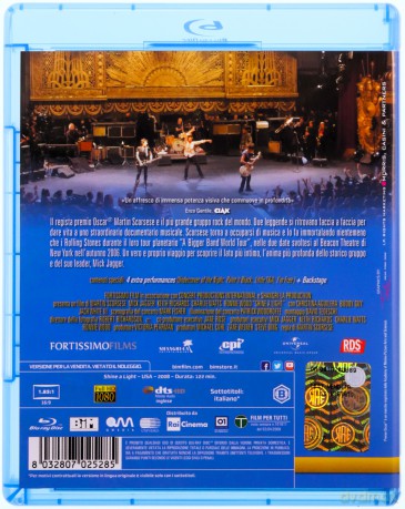 Shine a Light (Rolling Stones w blasku świateł) [Blu-Ray]