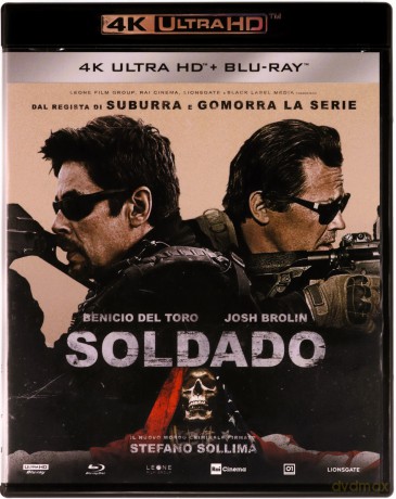 Sicario 2: Soldado (Steelbook) [Blu-Ray 4K]+[Blu-Ray]