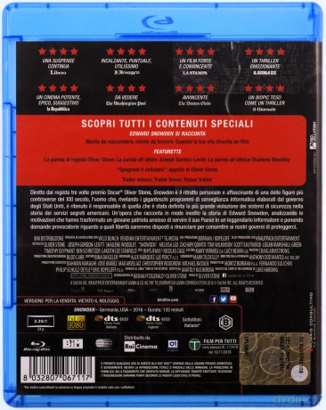 Snowden [Blu-Ray]