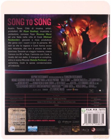 Song To Song [Blu-Ray]