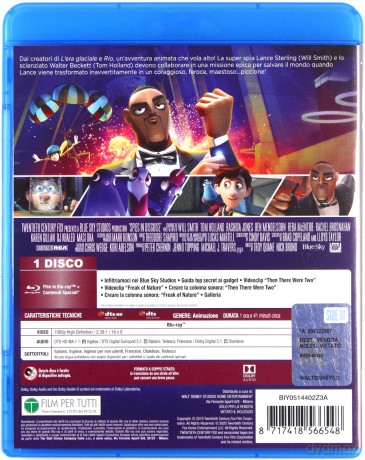 Spies in Disguise (Tajni i fajni) [Blu-Ray]