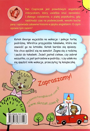 George the kitten goes on holiday - Danuta Zawadzka [KSIĄŻKA]