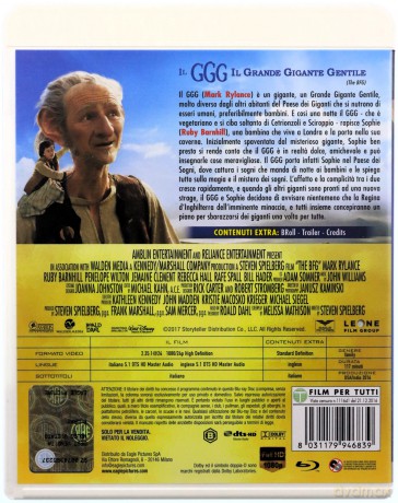 The BFG (Special Edition) (BFG: Bardzo Fajny Gigant) [Blu-Ray]