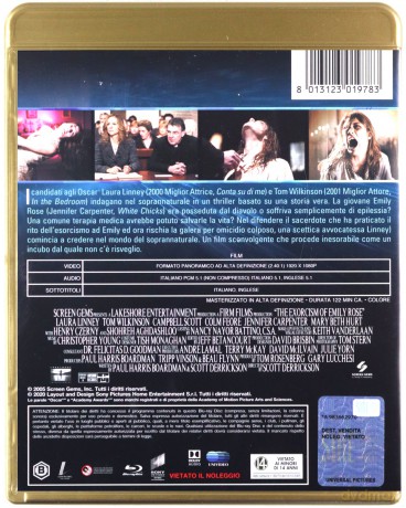 The Exorcism of Emily Rose (Egzorcyzmy Emily Rose) [Blu-Ray]