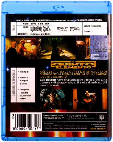 The Fifth Element (Piąty element) [Blu-Ray]