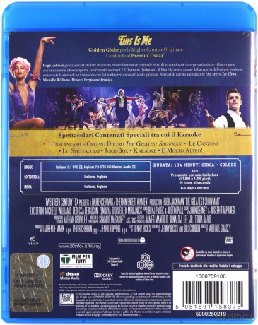 The Greatest Showman (Król rozrywki) [Blu-Ray]