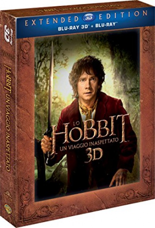 The Hobbit: An Unexpected Journey (Hobbit: Niezwykła podróż) [Blu-Ray 3D]+[Blu-Ray]+[DVD]
