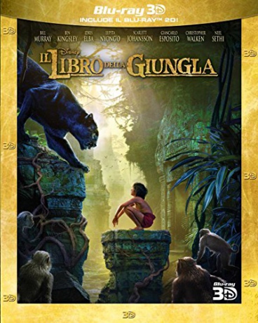 The Jungle Book (Księga dżungli) [Blu-Ray 3D]+[2xBlu-Ray]