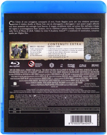 The Lord of the Rings: The Fellowship of the Ring (Władca pierścieni: Drużyna Pierścienia) [2xBlu-Ray]
