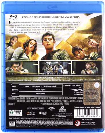 The Maze Runner (Więzień labiryntu) [Blu-Ray]