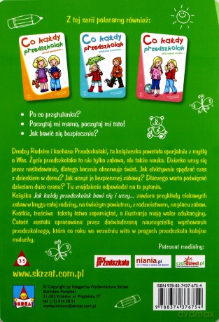 Jak każdy przedszkolak bawi sie i uczy... - Dorota Krassowska [KSIĄŻKA]
