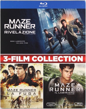 The Maze Runner 1-3 (Więzień labiryntu 1-3) [3xBlu-Ray]