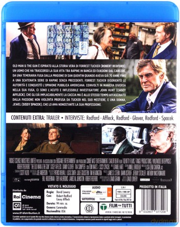 The Old Man & the Gun (Gentleman z rewolwerem) [Blu-Ray]