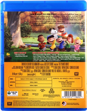 The Peanuts Movie (Fistaszki - wersja kinowa) [Blu-Ray 3D]+[1xBlu-Ray]