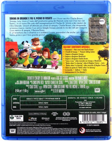 The Peanuts Movie (Fistaszki - wersja kinowa) [Blu-Ray]