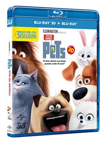 The Secret Life of Pets (Sekretne życie zwierzaków domowych) [Blu-Ray 3D]+[Blu-Ray]