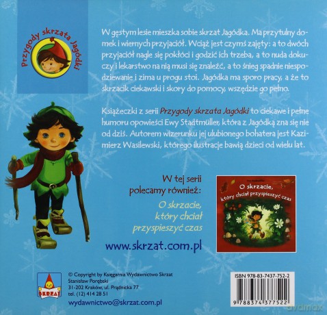 Jak Skrzat jagódka oswajał zimę - Ewa Stadtmuller [KSIĄŻKA]