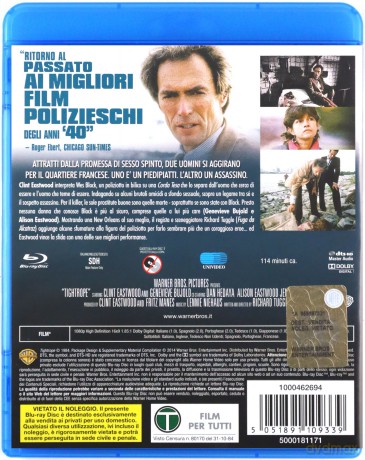 Tightrope (Lina) [Blu-Ray]