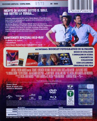 Tremors (Wstrząsy) [Blu-Ray]+[DVD]