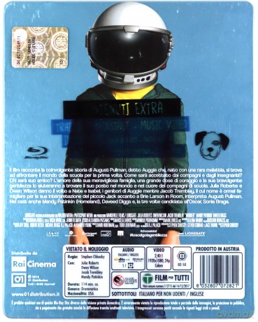 Wonder (Cudowny chłopak) (steelbook) [Blu-Ray]
