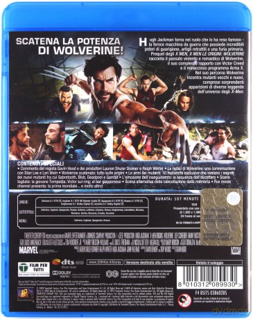 X-Men Origins: Wolverine (X-Men geneza: Wolverine) [Blu-Ray]