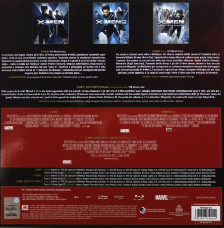 X-Men Trylogia (Vinyl Edition) [3xBlu-Ray]