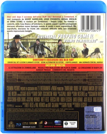 Zombieland: Double Tap (Zombieland: Kulki w łeb) [Blu-Ray]