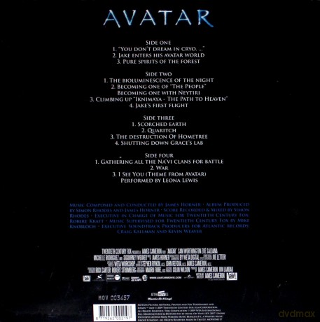Avatar soundtrack [2xWinyl]