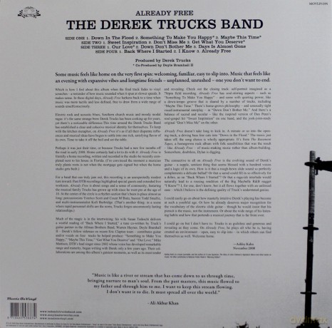 Derek Trucks Band: Band Already Free [2xWinyl]
