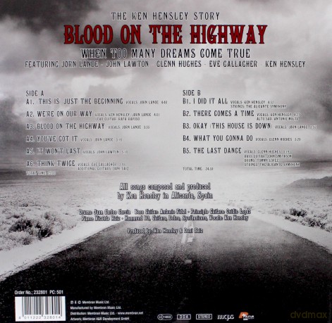 Ken Hensley: Blood On The Highway [Winyl]