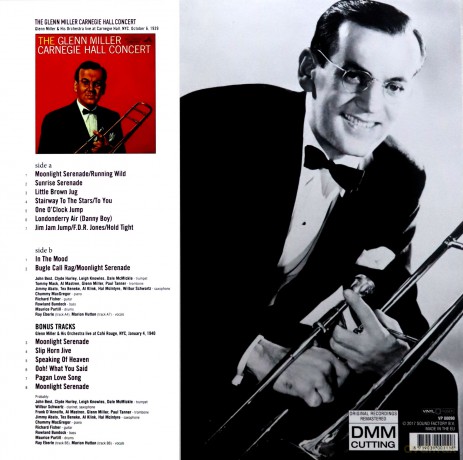 Glenn Miller: Carnegie Hall Concert, Glenn Miller [Winyl]