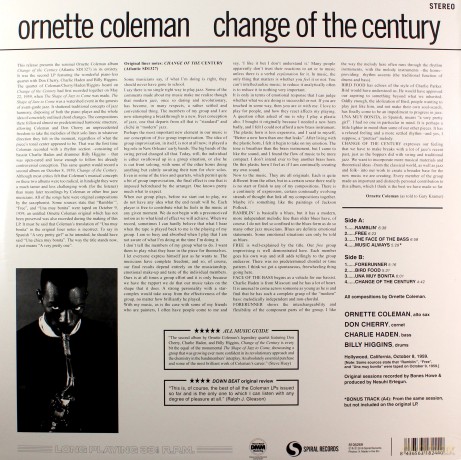 Ornette Coleman: Change Of The Century [Winyl]