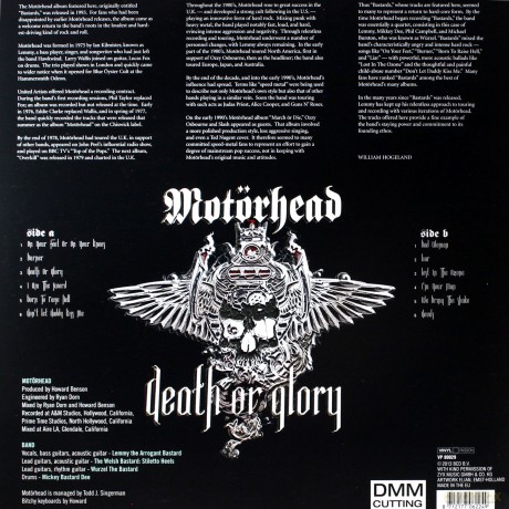 Motorhead: Death Or Glory, Motorhead [Winyl]