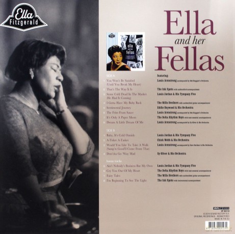 Ella Fitzgerald: Ella Fitzgerald, Ella And Her Fellas [Winyl]
