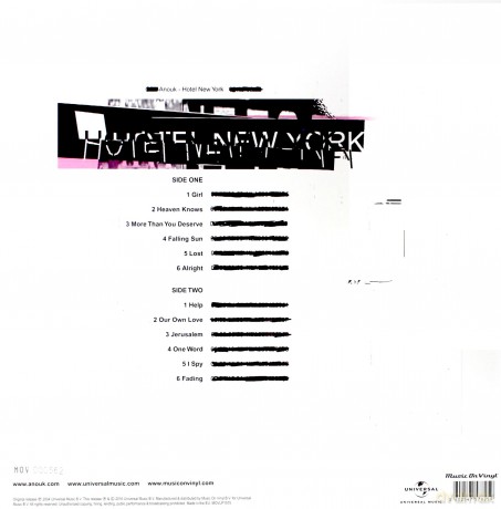 Anouk: Hotel New York [Winyl]