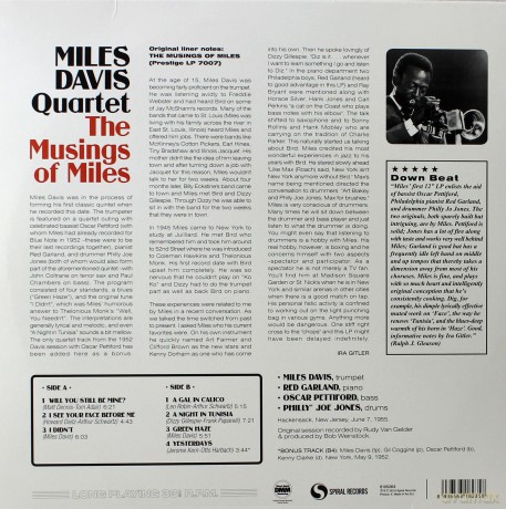 Miles Davis - Quartet: Musings Of [Winyl]