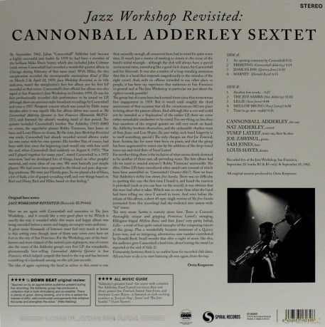 Cannonball Adderley: Sextet, Jazz [Winyl]