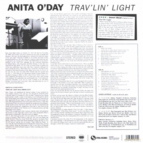 Anita O'day: Travlin Light [Winyl]