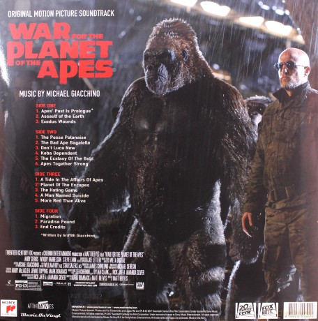 War For The Planet Of Apes soundtrack [2xWinyl]