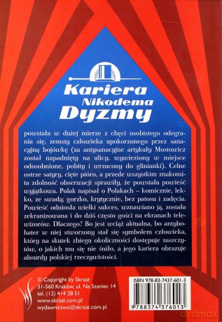 Kariera Nikodema Dyzmy - Tadeusz Dołęga-Mostowicz [KSIĄŻKA]