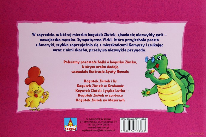 Kogutek ziutek i Vicki z ameryki - Barbara Sudoł [KSIĄŻKA]